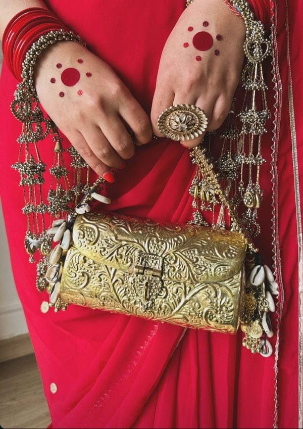 Brass Clutch – Traditional Antique Handbag