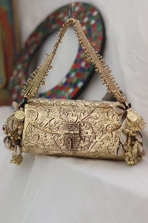 Brass Clutch – Traditional Antique Handbag