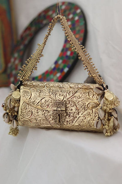Brass Clutch – Traditional Antique Handbag